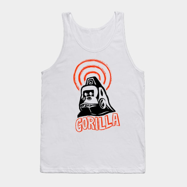 gorilla radio Tank Top by MankySock
